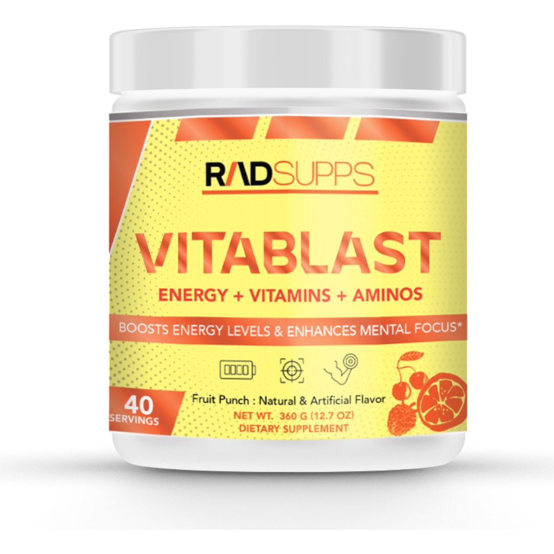 Vitablast - All in One - Vitamins + Energy + Amino Acids Supplement